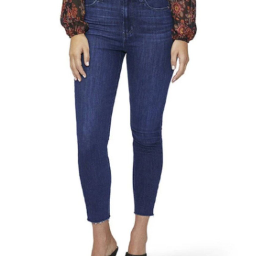 PAIGE Denim Jeans * Margo Crop‎ Style * Size 26 * Blue Jeans